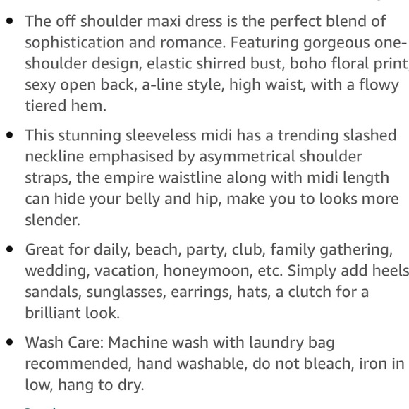 NWT ZESICA One Shoulder Floral Midi Dress - Picture 3 of 5